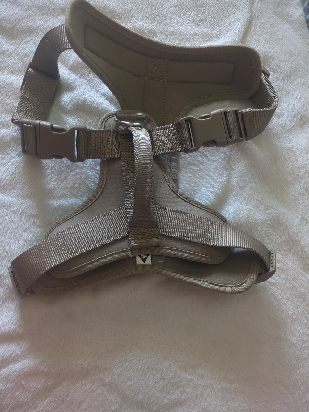 Top Dog Neutral Tan Padded Dog Harness